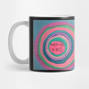 Positive Vibes Mandala Mug